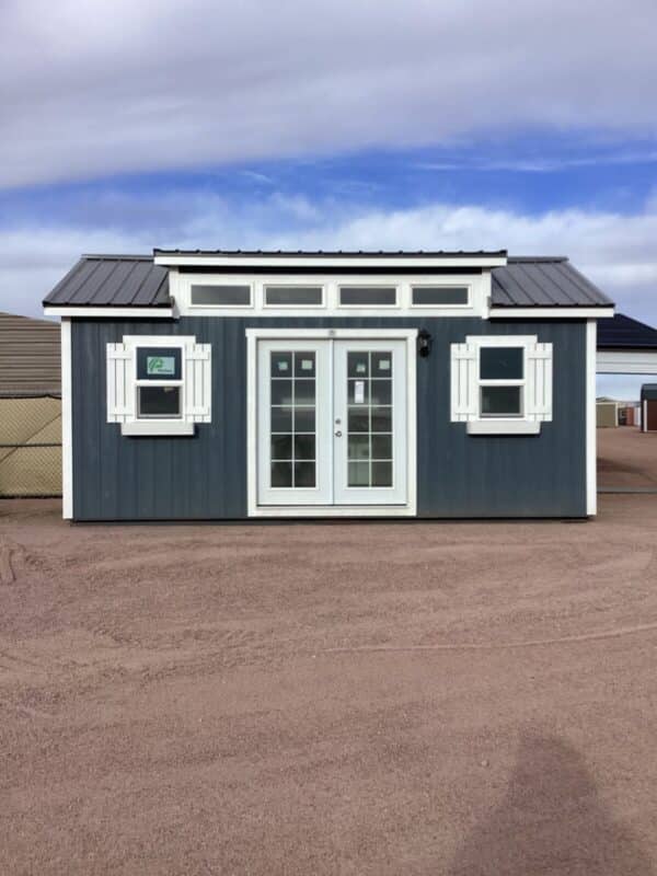 10x20 Studio Gable w/ Interior Finish