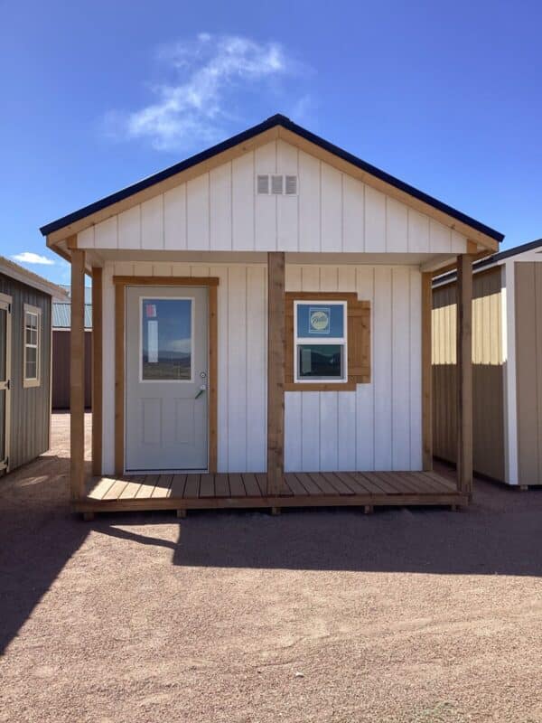 12x16 Studio Gable w/ Porch