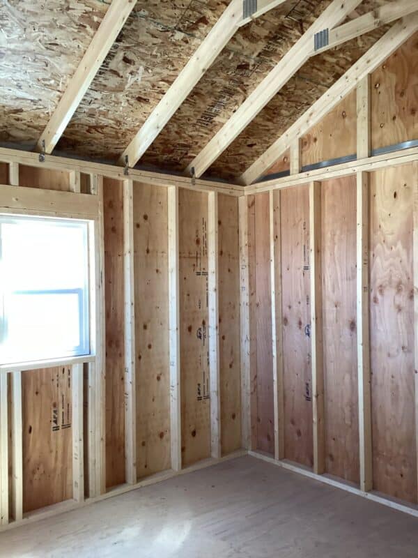 12x16 Studio Gable w/ Porch - Image 3