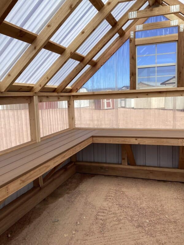 10x12 Green House - Image 3