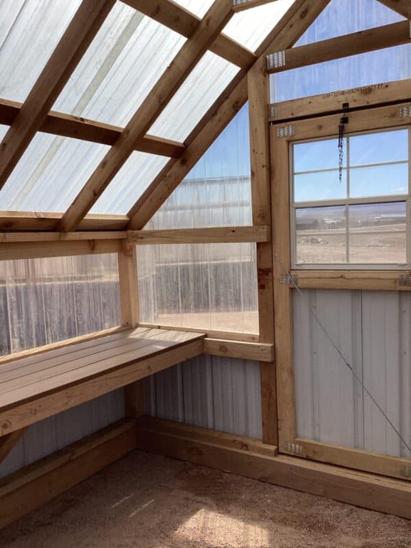 10x12 Green House - Image 2