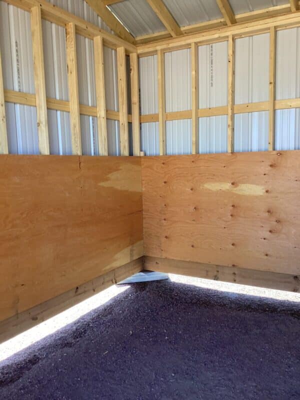 12x12 Loafing Shed - Image 4