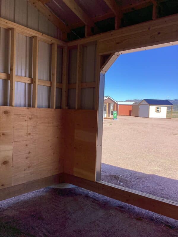 12x12 Loafing Shed - Image 3