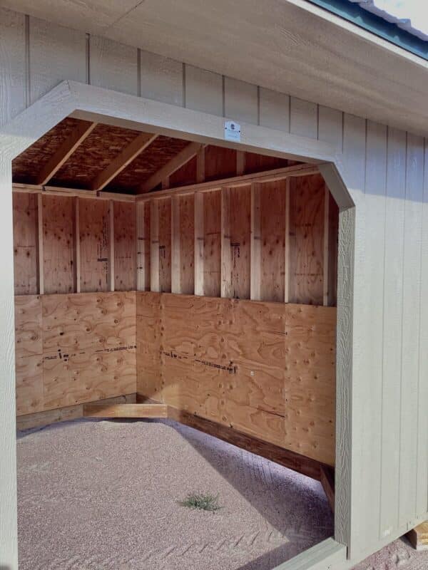 12x12 Loafing Shed - Image 4