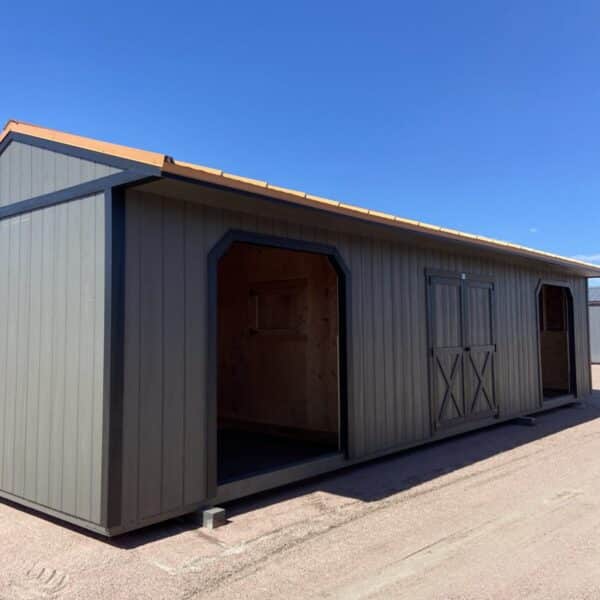 12x36 Loafing Shed w/ Tackroom